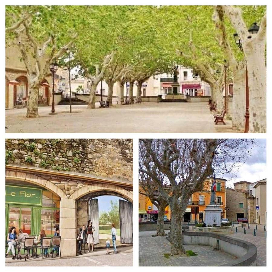 Charmant T2 Tout Confort Au Centre Du Village ! Florensac Exterior photo